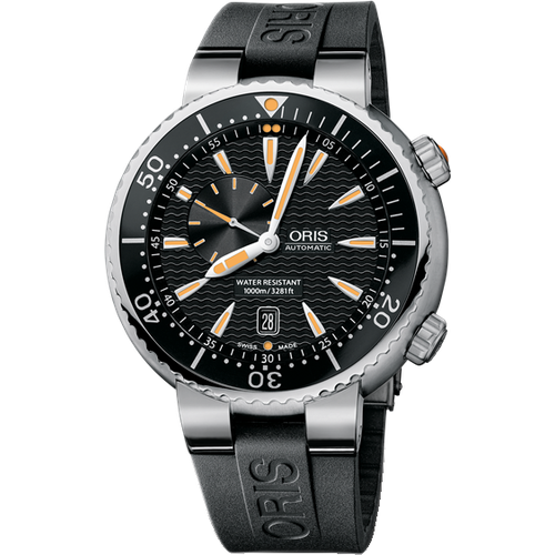 Oris Divers Small Second, Date