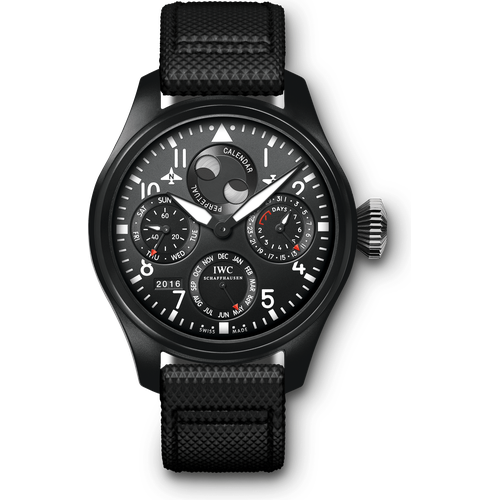 IWC Schaffhausen Big Pilot's Watch Perpetual Calendar TOP GUN