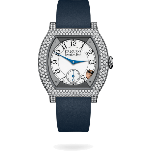 F.P. Journe Élégante 40 mm Titanium 12 Rows of Diamonds