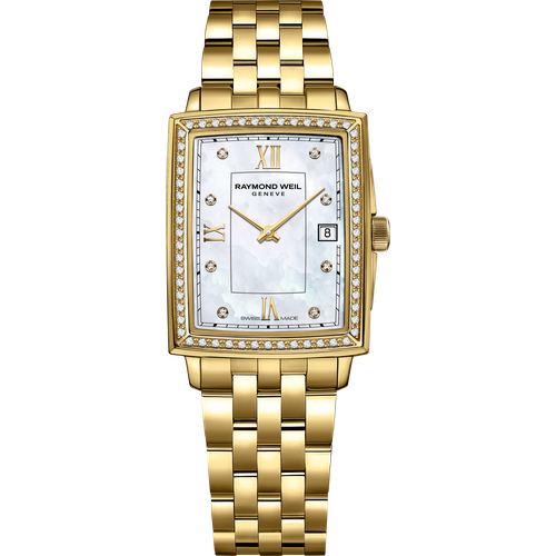 Raymond Weil Toccata Ladies 68 diamonds Gold Quartz