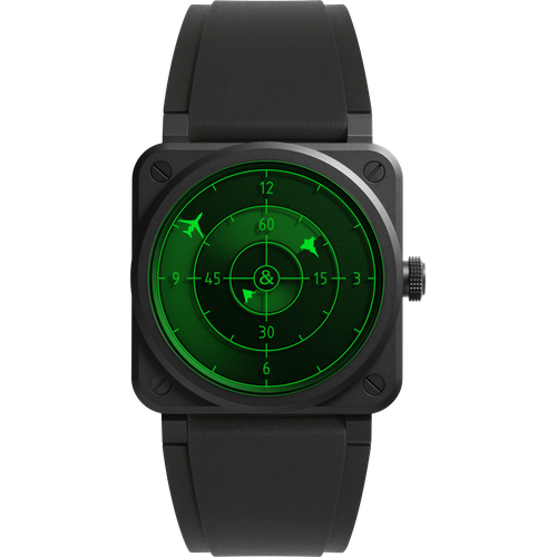Bell & Ross BR-03 Green Radar Ceramic