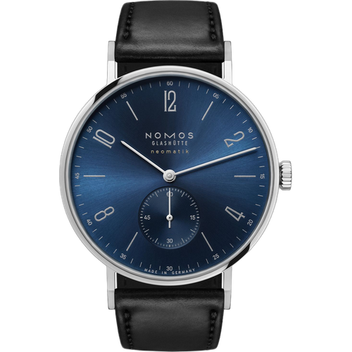 NOMOS Glashütte Tangente neomatik 39 blue gold