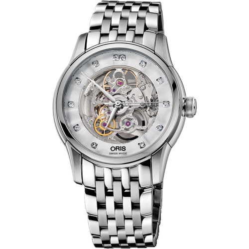 Oris Artelier Skeleton Diamonds