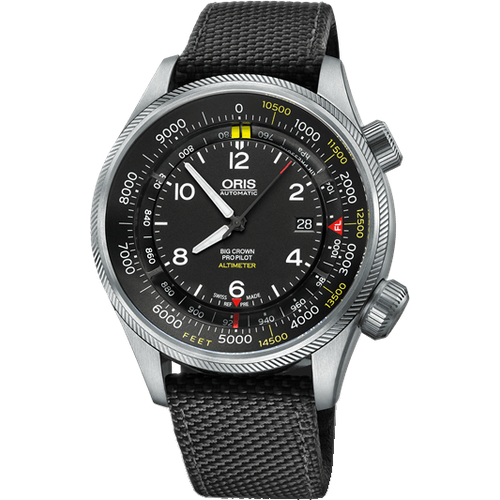 Oris Big Crown ProPilot Altimeter with Feet Scale