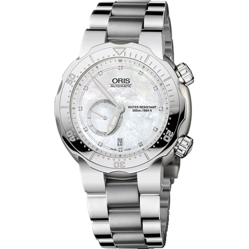 Oris Divers Titan Small Second, Date, Diamonds