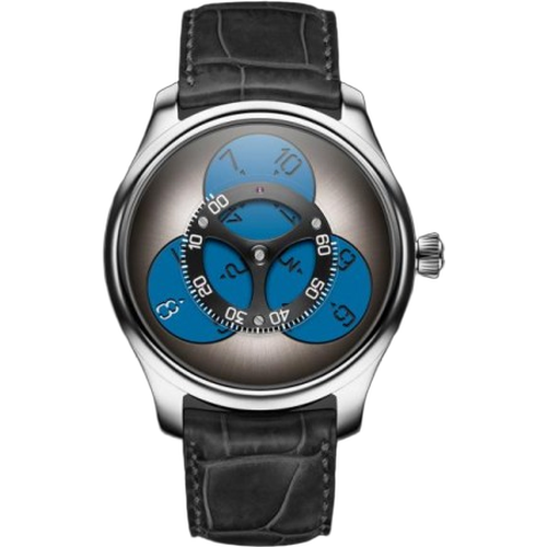 H. Moser & Cie. Endeavour Flying Hours SuperLuminova Blue