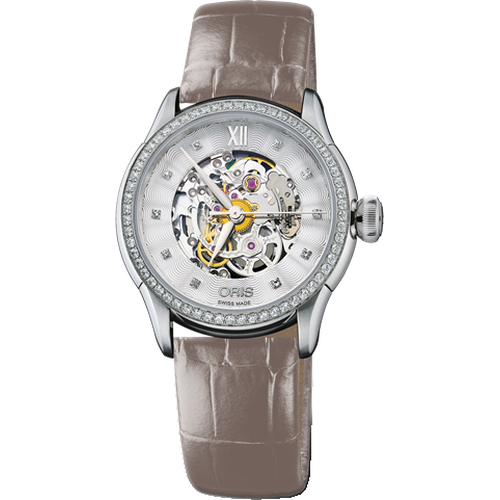 Oris Artelier Skeleton Diamonds