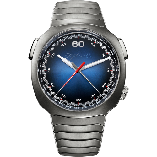 H. Moser & Cie. Streamliner Flyback Chronograph Automatic Funky Blue 2.0