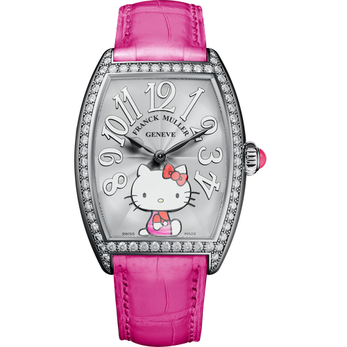 Franck Muller Cintrée Curvex Hello Kitty