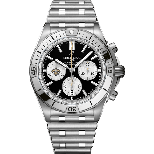 Breitling Chronomat B01 42 NFL New Orleans Saints Edition