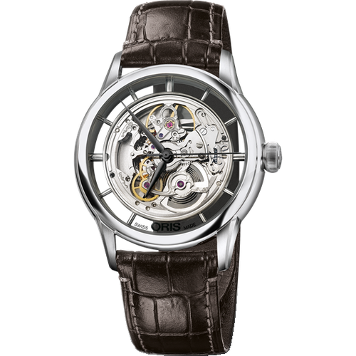 Oris Artelier Translucent Skeleton