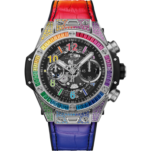 Hublot Big Bang Unico Titanium Rainbow