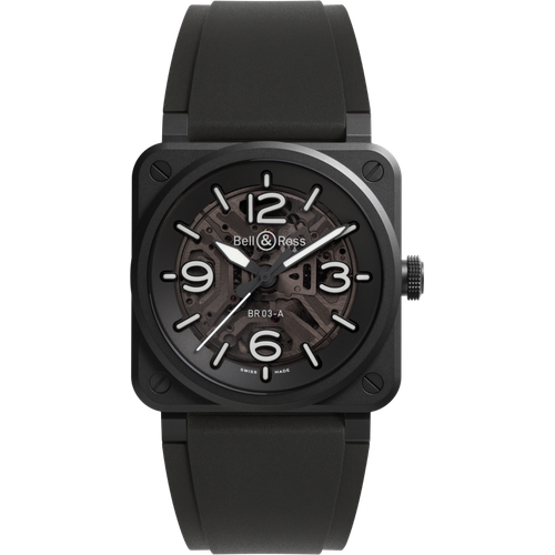 Bell & Ross BR-03 Skeleton Black Ceramic