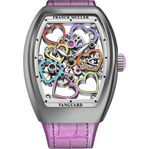 Franck Muller Vanguard Lady Heart Skeleton