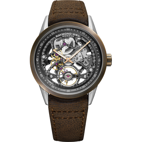 Raymond Weil Freelancer Calibre RW1212 Skeleton Men's Automatic Bronze