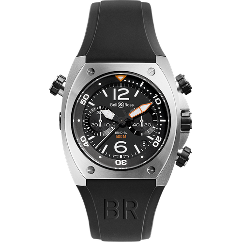 Bell & Ross BR 02-94 Chrono Steel