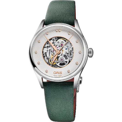 Oris Artelier Skeleton Diamonds