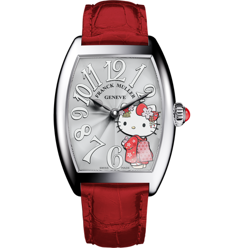 Franck Muller Cintrée Curvex Hello Kitty