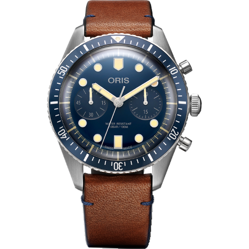Oris Divers Sixty-Five Chronograph Bucherer Blue Editions