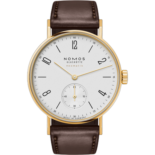 NOMOS Glashütte Tangente gold neomatik doré