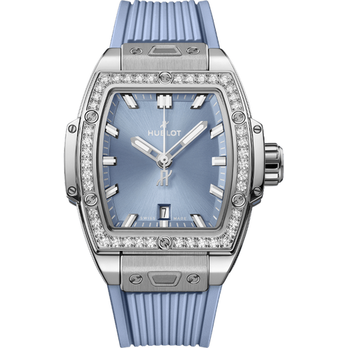 Hublot Spirit of Big Bang Steel Coal Blue Diamonds