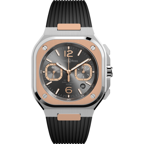 Bell & Ross BR-05 Chrono Grey Steel & Gold