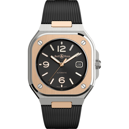 Bell & Ross BR-05 Black Steel & Gold