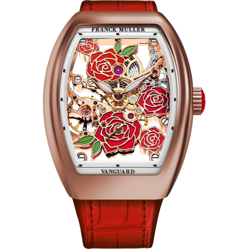 Franck Muller Vanguard Lady Rose Skeleton