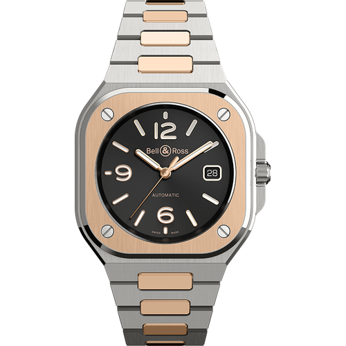 Bell & Ross BR-05 Black Steel & Gold